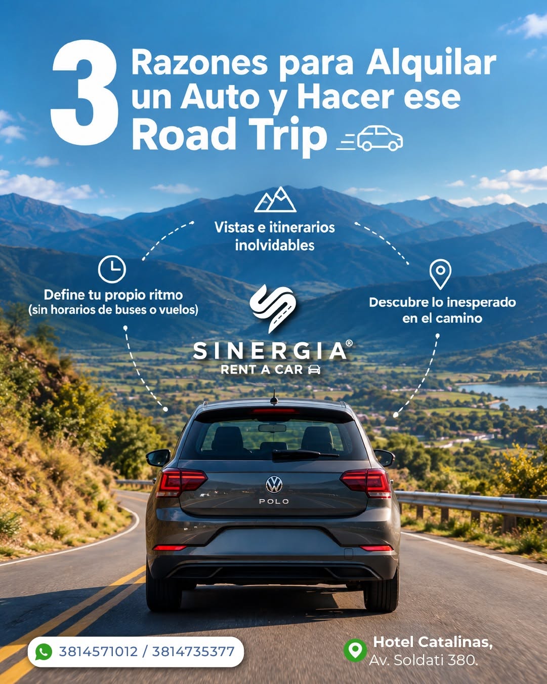 Razones para alquilar un auto